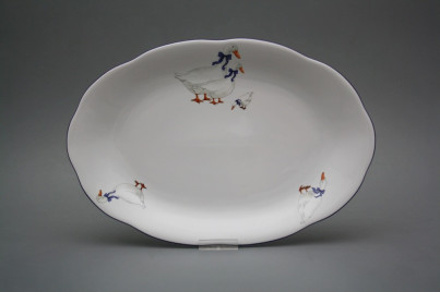 Oval dish 33cm Alaska Geese CML č.1