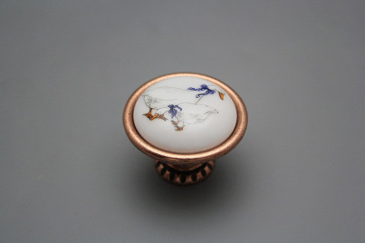 Rustic knobs Bohemia 40mm Geese CU č.1