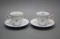 Coffee cup 0,18l and saucer Ofelia Forget-me-not Sprays AL