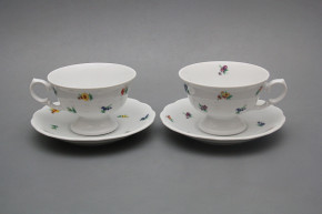 Tea cup 0,2l with saucer Alaska Sprays BB