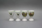 Liqueur cup 0,04l Rokoko Feathered game ZL č.2