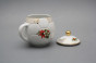 Mug for honey Poinsettia GL LUX č.3