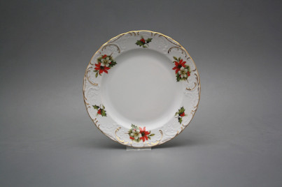 Dessert plate 19,5cm Opera Poinsettia AGL Lux č.1