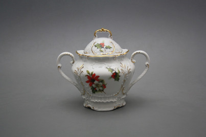 Sugar bowl 0,35l Opera Poinsettia GL Lux č.1