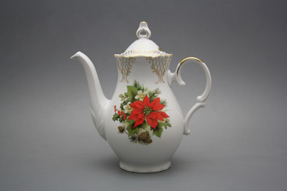 Coffeepot 1,2l Ofelia Poinsettia GL Lux č.1