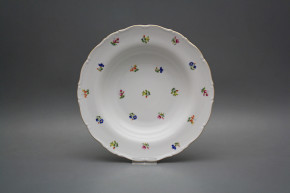 Deep plate 23cm Ofelia Flower sprays BGL