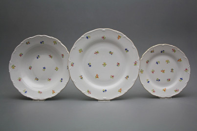 Plate set Ofelia Flower sprays 36-piece BGL č.1