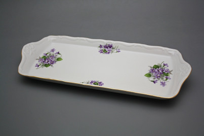 Tray square 38cm Marie Louise Violets EGL č.1