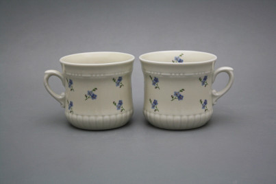 Pearl mug small 0,26l ECRU Forget-me-not Sprays BB č.1