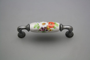 Rustic handles Bohemia 96mm Meissen bouquet FV
