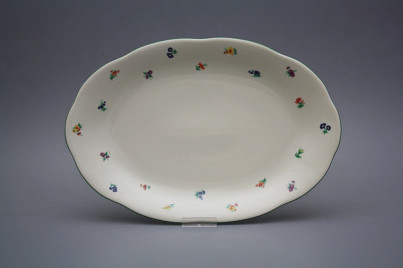 Oval dish 33cm Alaska ECRU Sprays AZL č.1
