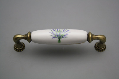 Rustic handles Bohemia 128mm Lavender č.1