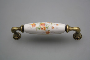 Rustic handles Bohemia 128mm Tea roses
