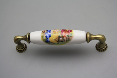 Rustic handles Bohemia 128mm Three Graces č.1