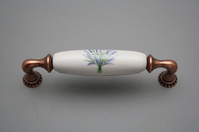 Rustic handles Bohemia 128mm Lavender CU č.1