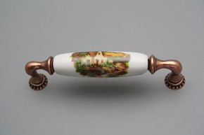 Rustic handles Bohemia 128mm Cottage CU
