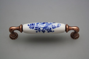 Rustic handles Bohemia 128mm Blue Onion Pomegranate CU
