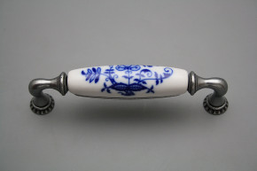 Rustic handles Bohemia 128mm Blue Onion Leaf FV