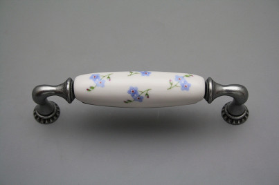 Rustic handles Bohemia 128mm Forget-me-not Sprays FV č.1