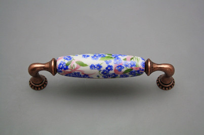 Rustic handles Bohemia 128mm Forget-me-not Chintz CU č.1