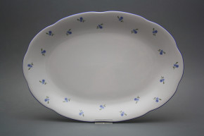 Oval dish 38cm Alaska Forget-me-not Sprays AAL Oval dish 38cm Alaska Forget-me-not Sprays AAL