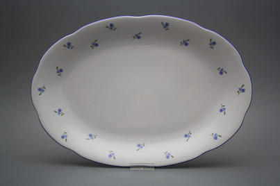 Oval dish 38cm Alaska Forget-me-not Sprays AAL č.1