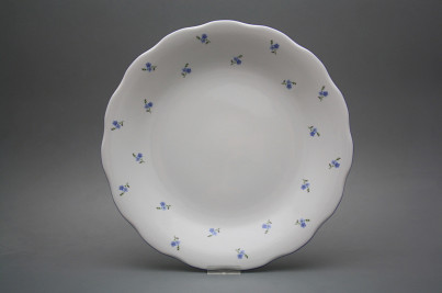 Flat round dish 32cm Alaska Forget-me-not Sprays AAL č.1
