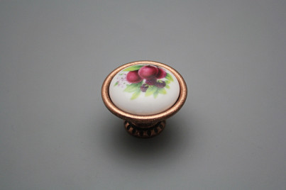 Rustic knobs Bohemia 40mm Fruits CU č.1