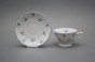 Mocca cup 0,1l with saucer Alaska Forget-me-not Sprays AL č.2