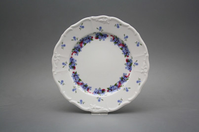 Flat plate 25cm Marie Louise Forget-me-not KBB č.1