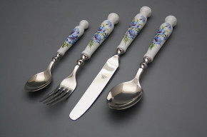 Set of cutlery Bohemia 1987 with box Cornflowers 24-piece BB