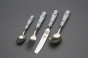 Set of cutlery Bohemia 1987 with box Forget-me-not Sprays 24-piece AL č.2