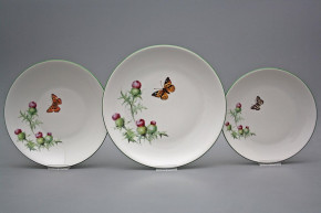 Plate set Coup Thistle 24-piece ZL