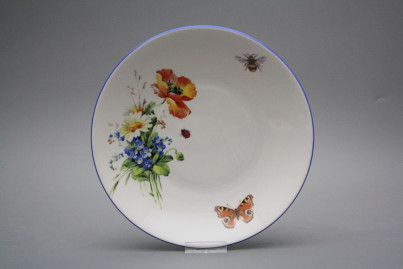 Deep plate 22cm Coup Field flowers HAL č.1