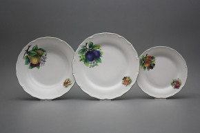 Plate set Verona Fruits 24-piece DZL