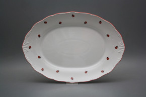 Oval dish 36cm Verona Ladybirds ACL