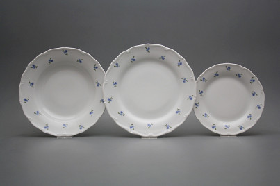 Plate set Verona Forget-me-not Sprays 36-piece ABB č.1