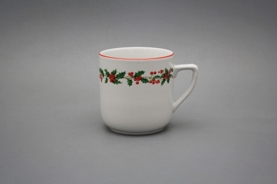 Mug Petka 0,4l Christmas holly CL č.1
