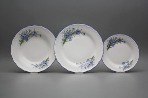 Plate set Verona Cornflowers 24-piece DAL