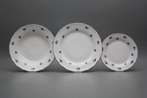 Plate set Verona Meadow flowers Sprays 12-piece AML