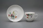 Coffee set Opal Flowering meadow 15-piece HBB č.9