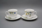 Coffee set Opal Flowering meadow 15-piece HBB č.10