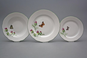 Plate set Rose Thistle 24-piece ZL