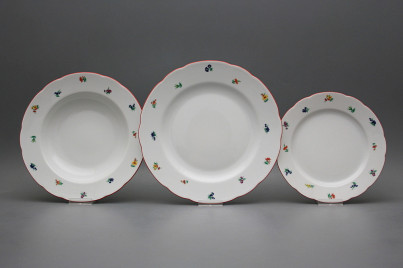 Plate set Rose Sprays 18-piece ACL č.1