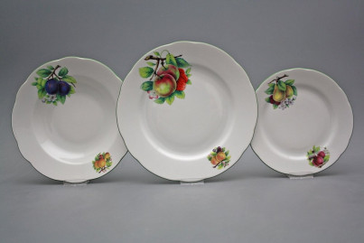 Plate set Rose Fruits 36-piece DZL č.1