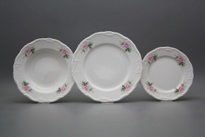 Plate set Marie Louise Claremont 12-piece EBB