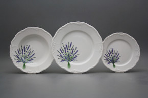 Plate set Marie Louise Lavender 24-piece HBB