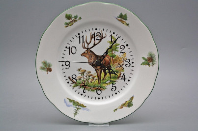 Plate clock Rose Deer FZL č.1