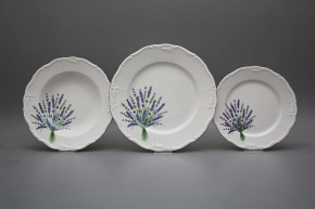 Plate set Marie Louise Lavender 18-piece HFL