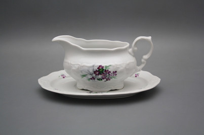 Sauceboat 0,4l with saucer Marie Louise Sweet violets BB č.1